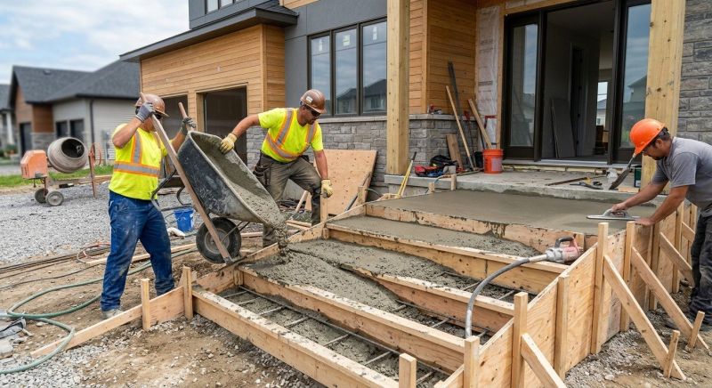 Concrete Installation in Grand Forks, ND