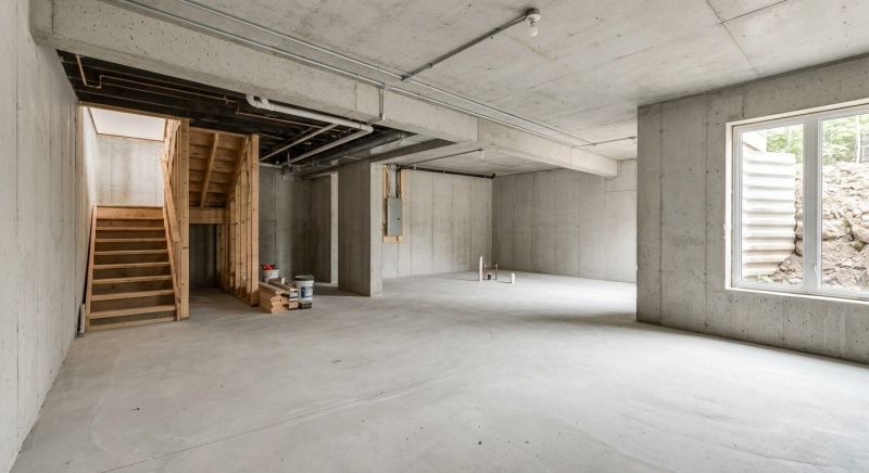 Basement Concrete Installation in Grand Forks Afb, ND