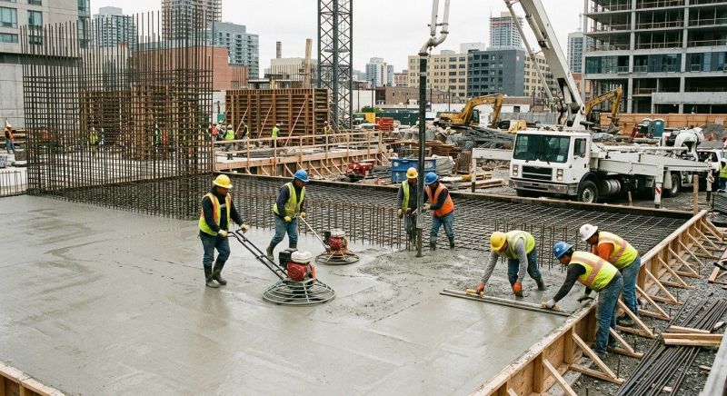 Commercial Slab Construction in Crookston, MN