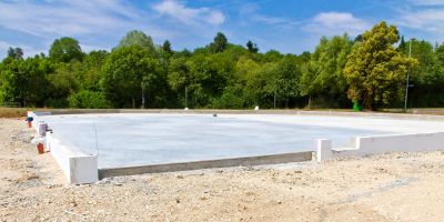 Commercial Slab Construction in Grand Forks County, ND