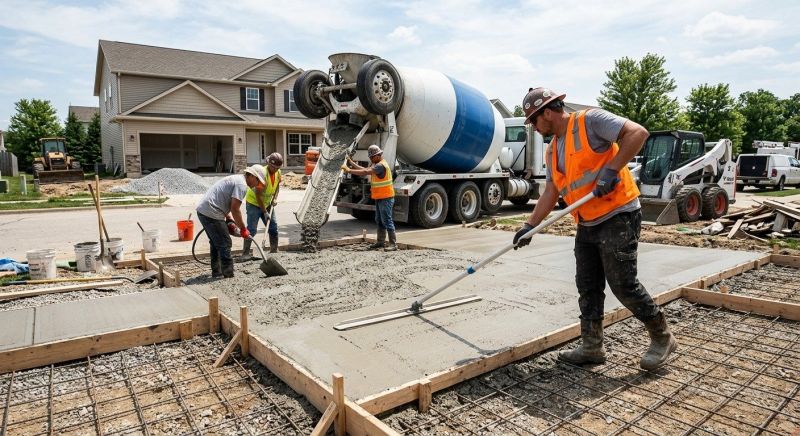 Concrete Service in Grand Forks County, ND
