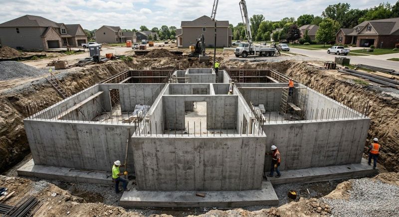 Foundation Construction in Grand Forks, ND