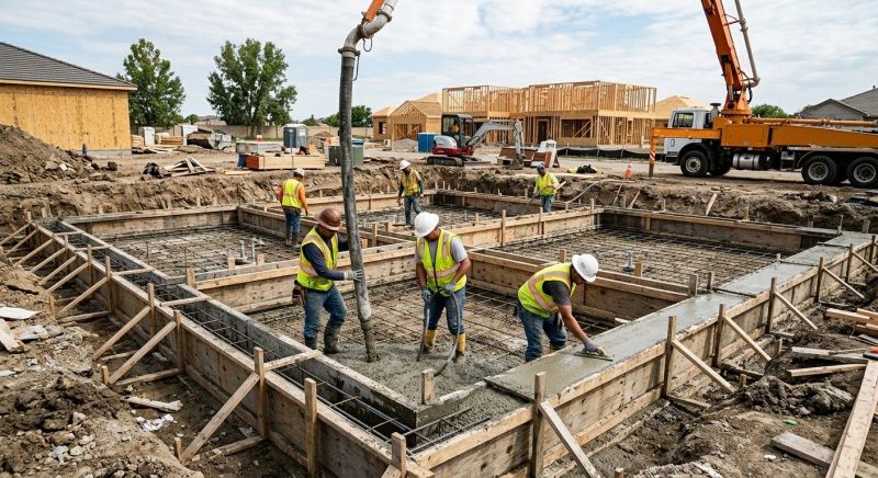 Home Foundation Installation in Grand Forks County, ND
